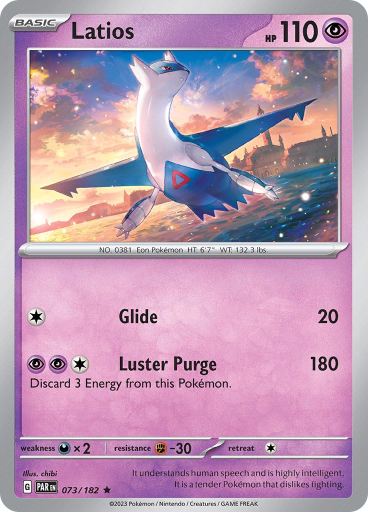 Latios (73/182) - [Scarlet & Violet: Paradox Rift] Holofoil