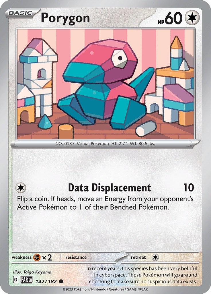 Porygon (142/182) - [Scarlet & Violet: Paradox Rift]