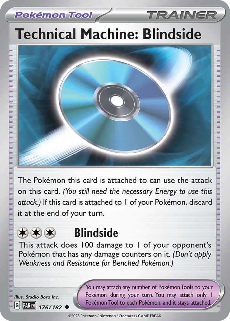 Technical Machine: Blindside (176/182) - [Scarlet & Violet: Paradox Rift] Reverse Holofoil