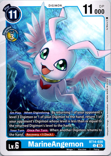 MarineAngemon [BT14-030] [Blast Ace] Normal