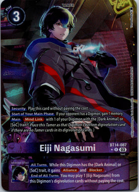 Eiji Nagasumi (Alternate Art) [BT14-087] [Blast Ace] Foil