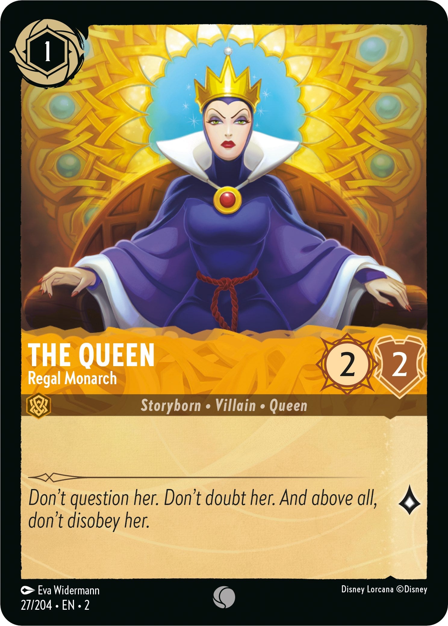 The Queen - Regal Monarch 27/204 (Rise of the Floodborn)