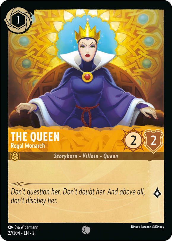The Queen - Regal Monarch 27/204 (Rise of the Floodborn) Cold Foil