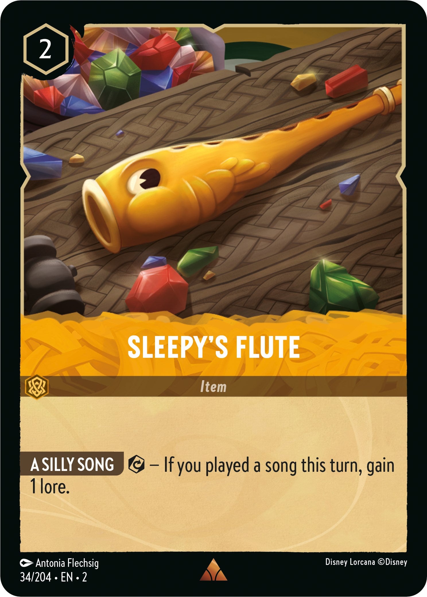 Sleepy's Flute 34/204 (Rise of the Floodborn)