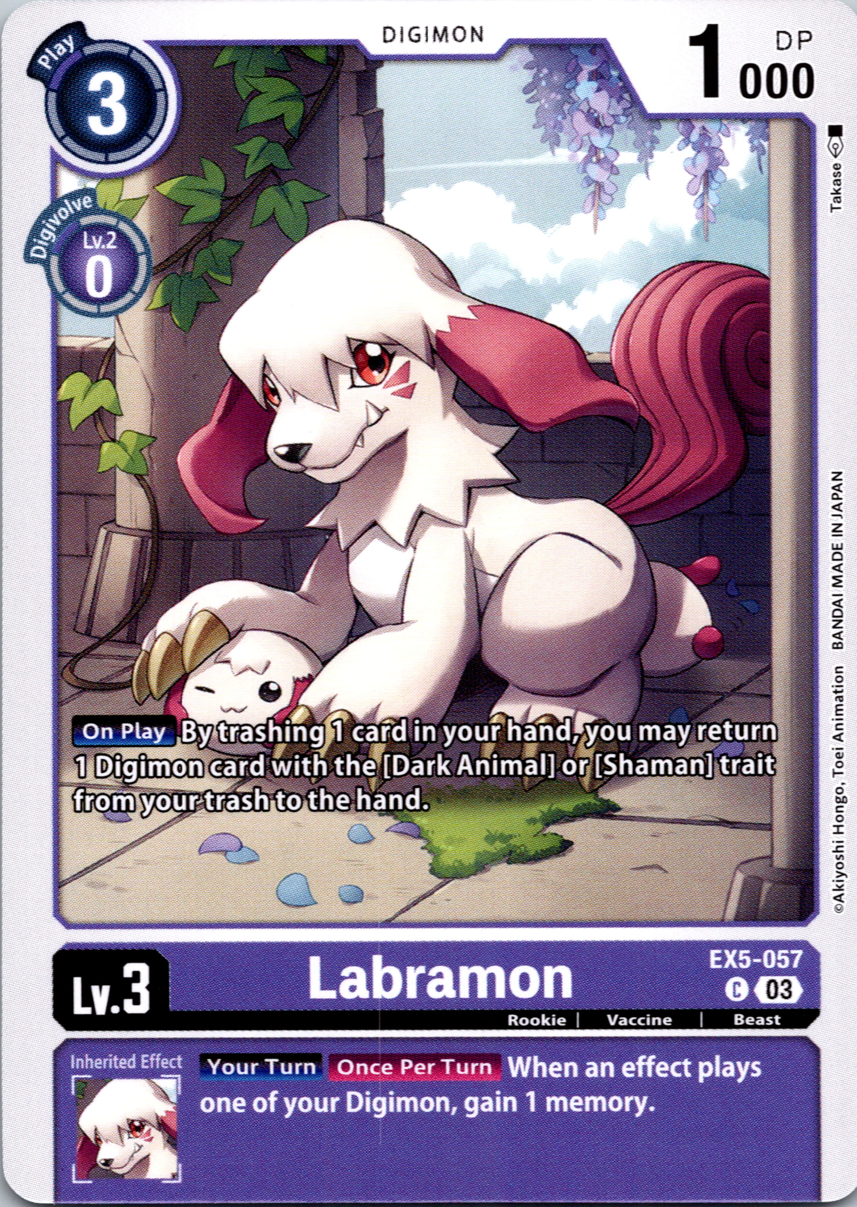 Labramon [EX5-057] [Animal Colosseum] Normal