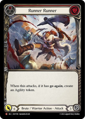 Runner Runner [HVY156] (Heavy Hitters) Rainbow Foil