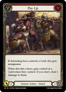 Pay Up [HVY208] (Heavy Hitters) Rainbow Foil