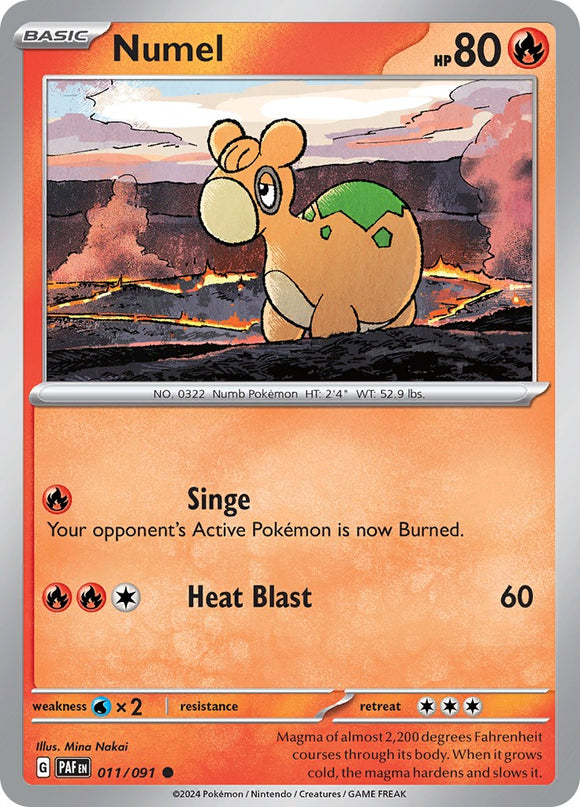 Numel [011/091] - (Paldean Fates)