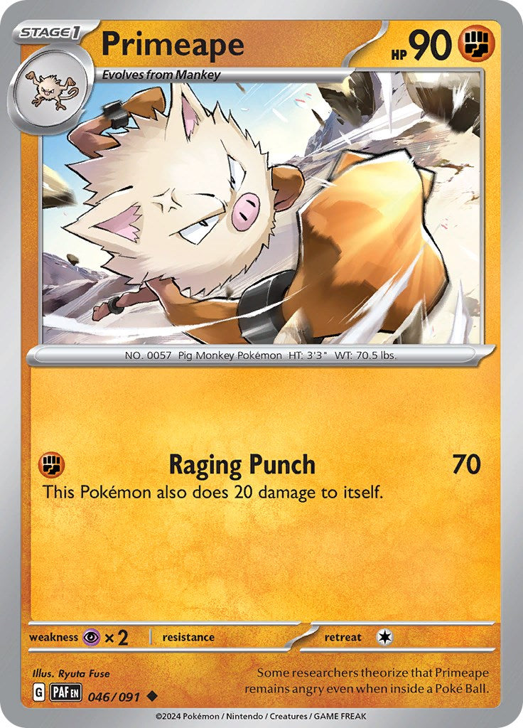 Primeape [46/091] - (Paldean Fates)