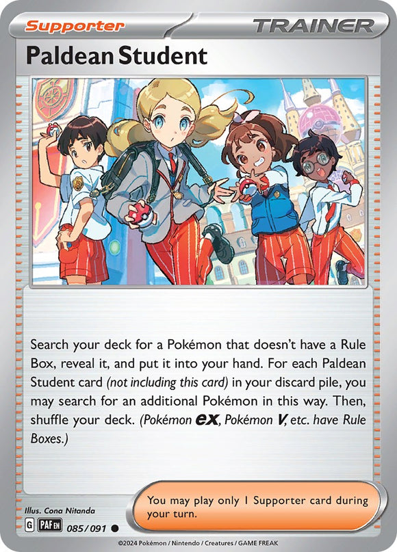 Paldean Student [085/091] - (Paldean Fates)