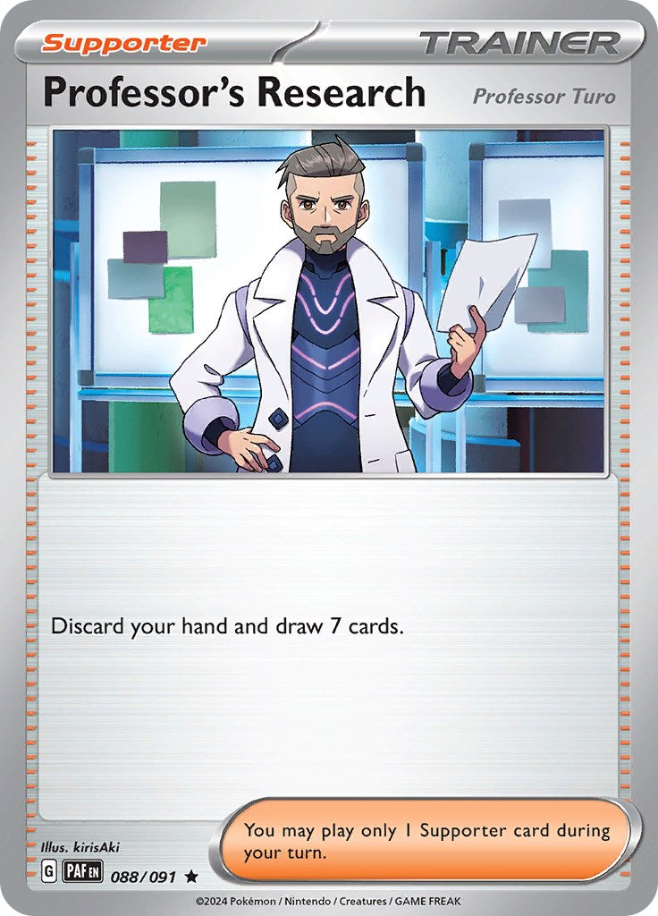 Professor's Research [88/091] - (Paldean Fates) Holofoil