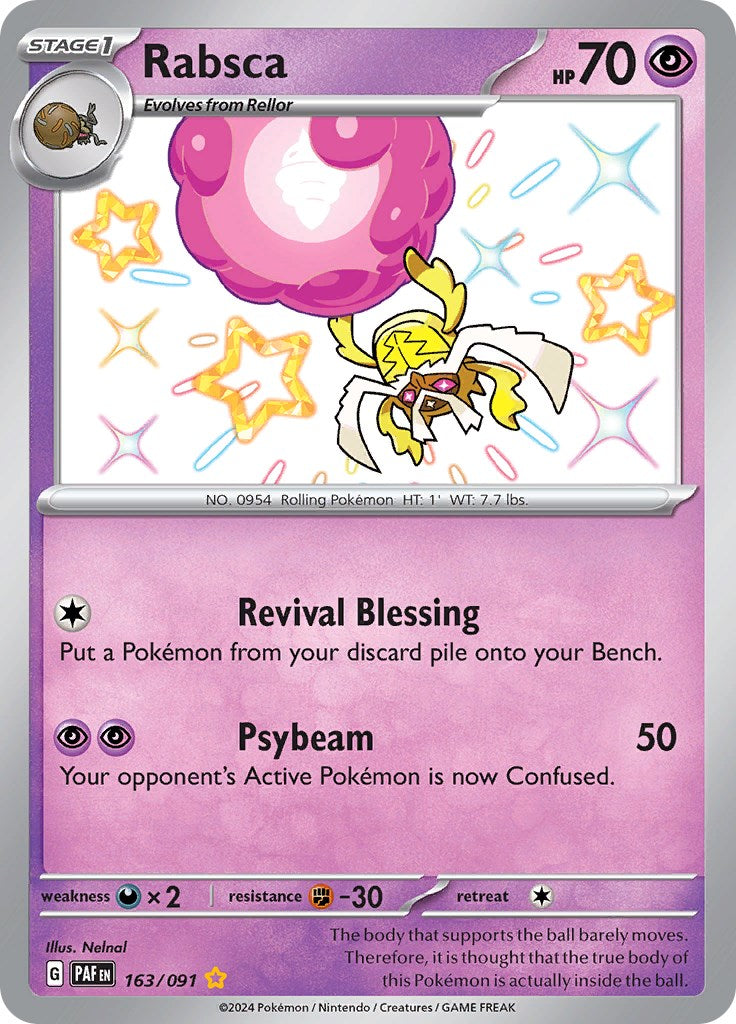 Rabsca [163/091] - (Paldean Fates) Holofoil