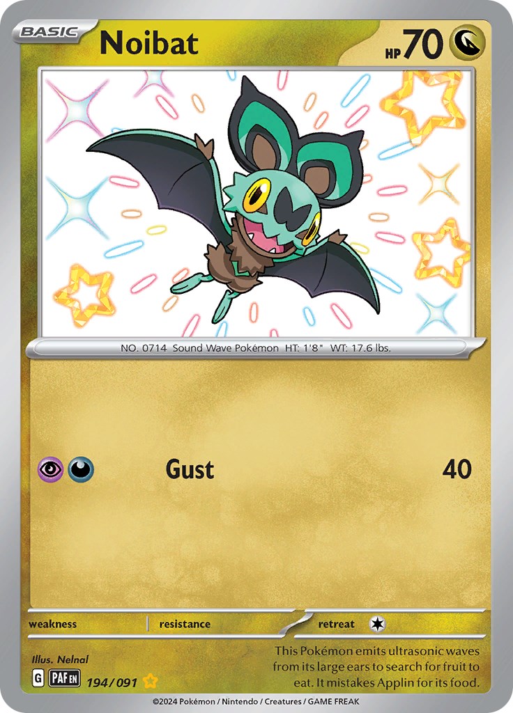 Noibat [194/091] - (Paldean Fates) Holofoil