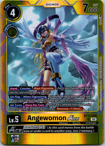 Angewomon Ace [BT15-038] [Exceed Apocalypse] Foil
