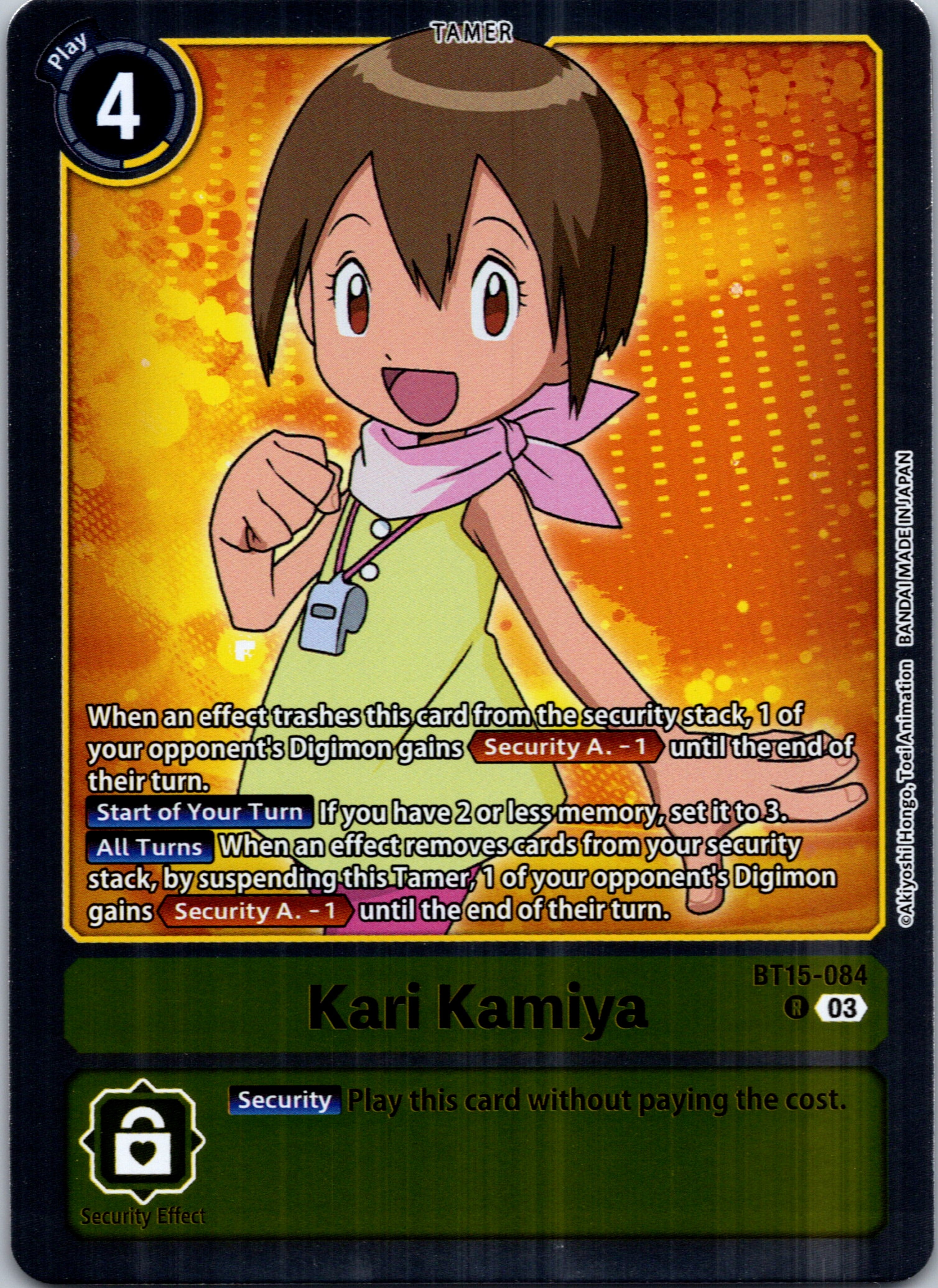 Kari Kamiya [BT15-084] [Exceed Apocalypse] Foil