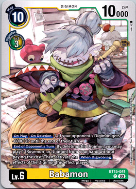 Babamon [BT15-041] [Exceed Apocalypse] Normal