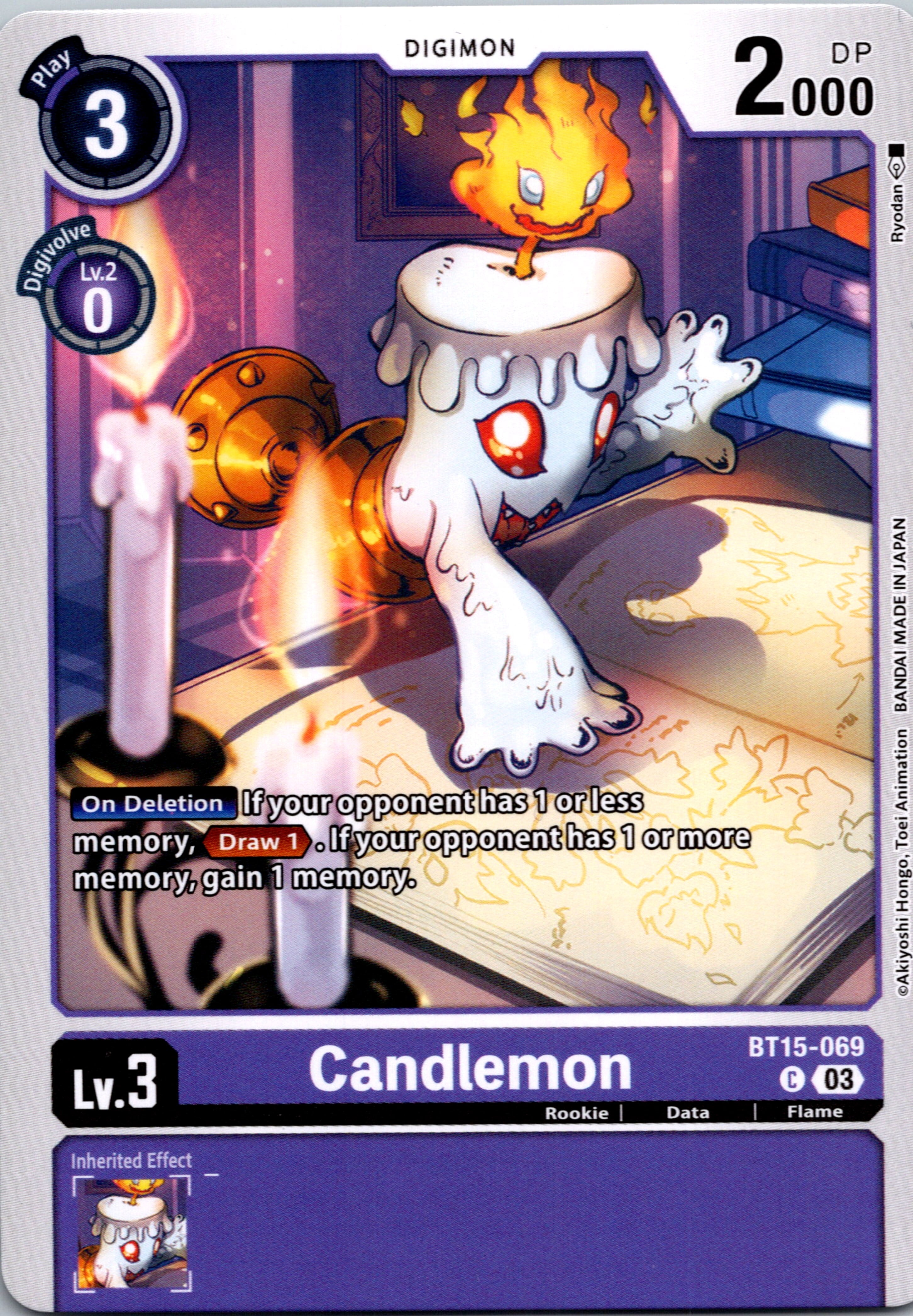 Candlemon [BT15-069] [Exceed Apocalypse] Normal