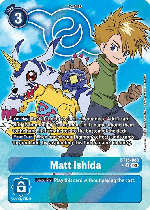 Matt Ishida (Alternate Art) [BT15-083] [Exceed Apocalypse] Foil