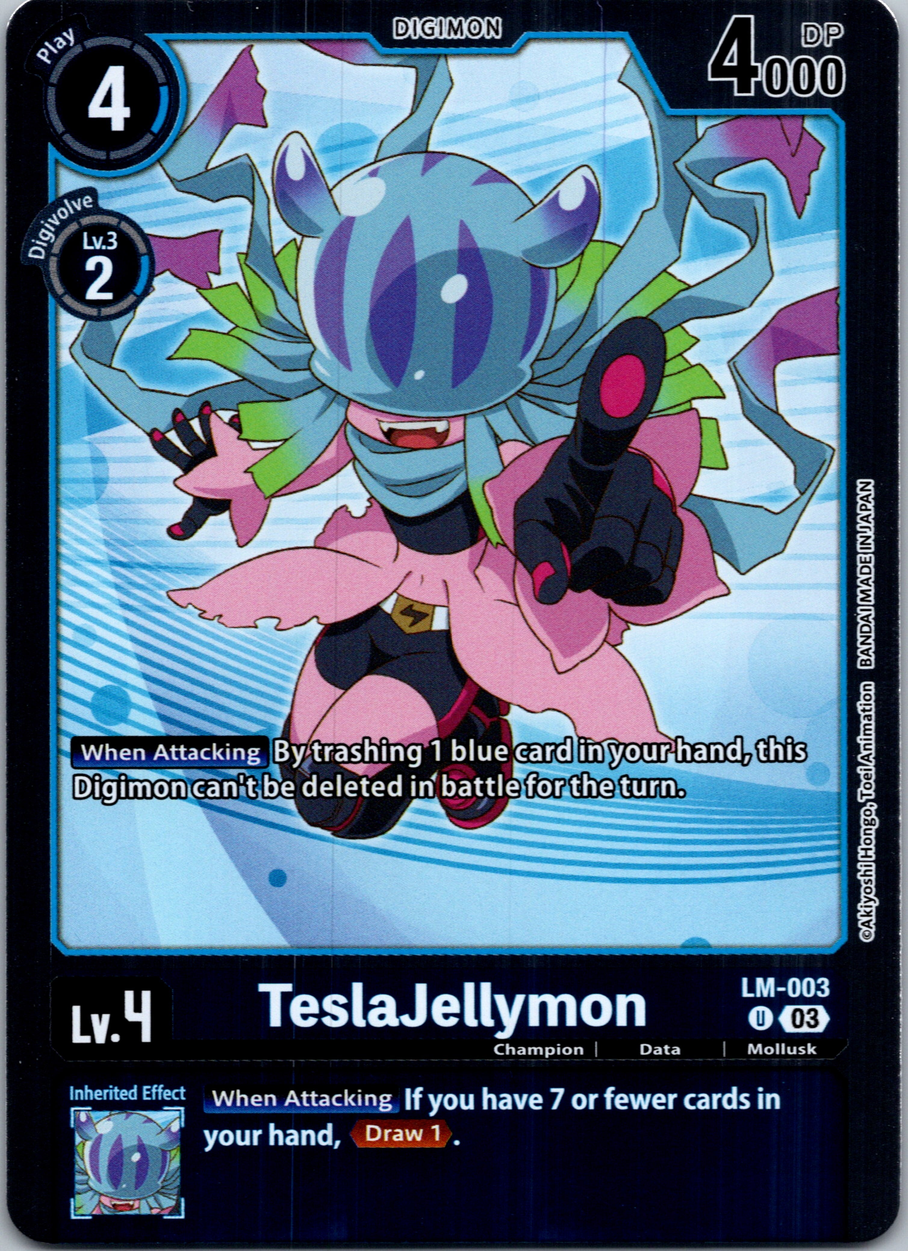 TeslaJellymon (English Exclusive) [LM-003] [Exceed Apocalypse] Foil