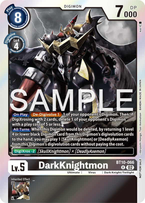 DarkKnightmon (Event Pack 6) [BT10-066] [Xros Encounter] Foil