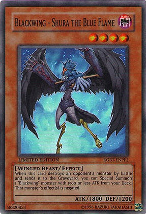 Blackwing - Shura the Blue Flame [RGBT-ENPP2] Super Rare - Duel Kingdom