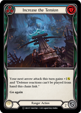 Increase the Tension (Blue) [CRU137] Unlimited Normal - Duel Kingdom