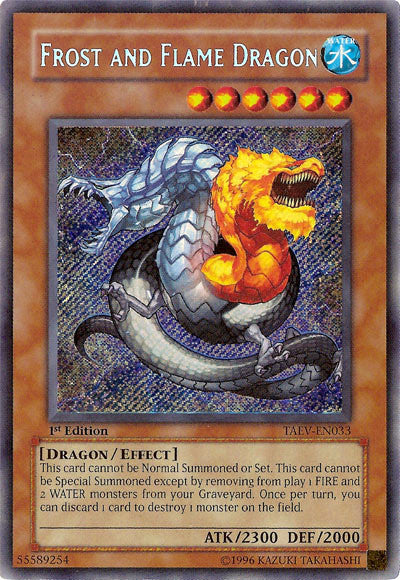 Frost and Flame Dragon [TAEV-EN033] Secret Rare - Duel Kingdom