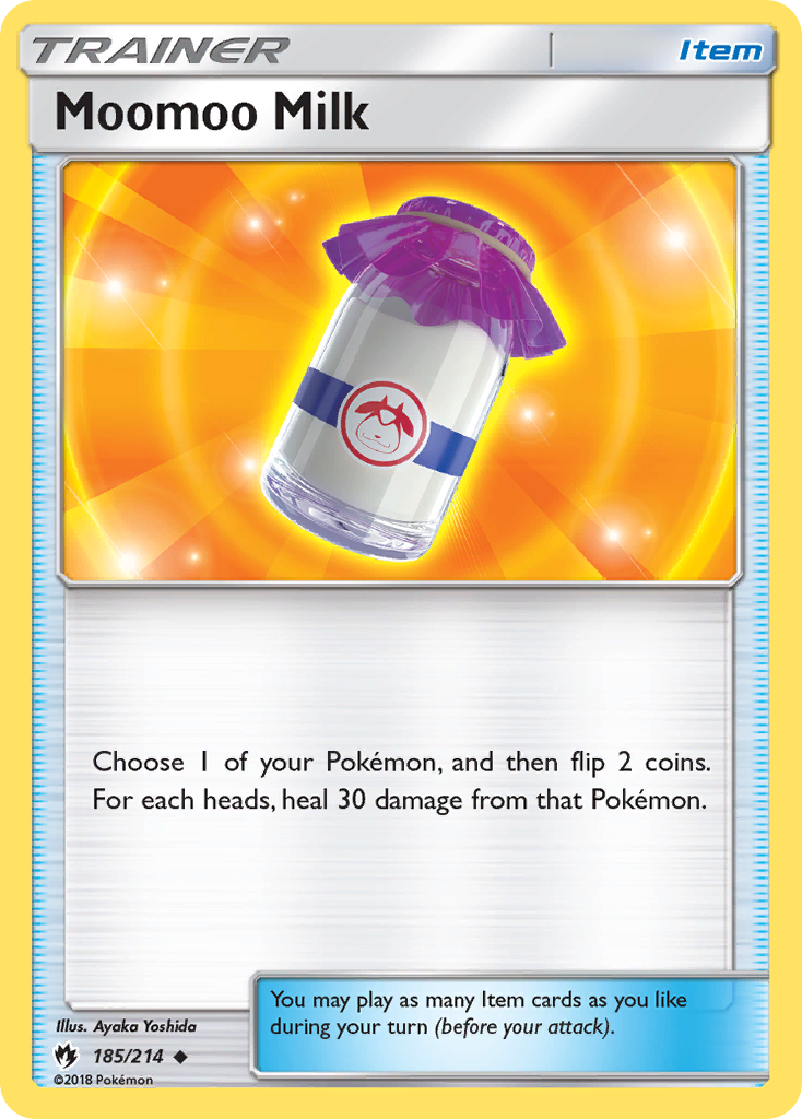 Moomoo Milk (185/214) [Sun & Moon: Lost Thunder] - Duel Kingdom