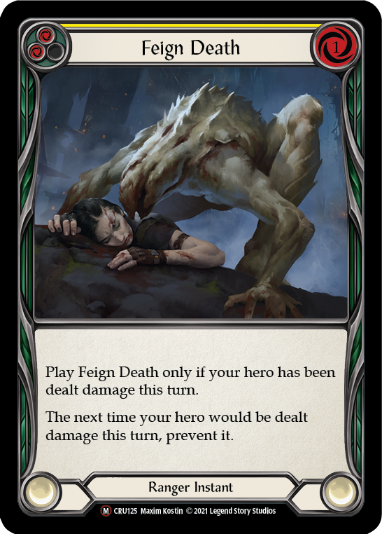Feign Death [CRU125] Unlimited Normal - Duel Kingdom