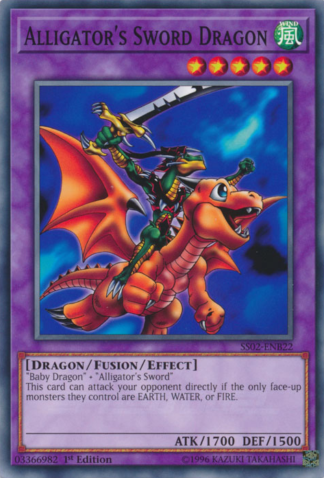 Alligator's Sword Dragon [SS02-ENB22] Common - Duel Kingdom