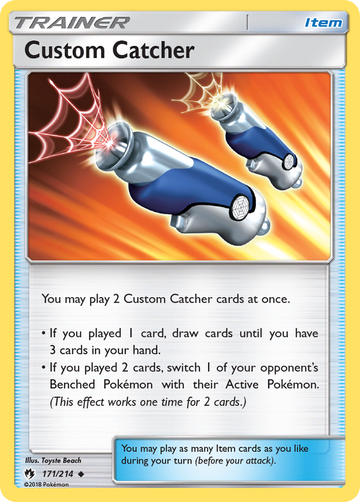 Custom Catcher (171/214) [Sun & Moon: Lost Thunder] - Duel Kingdom