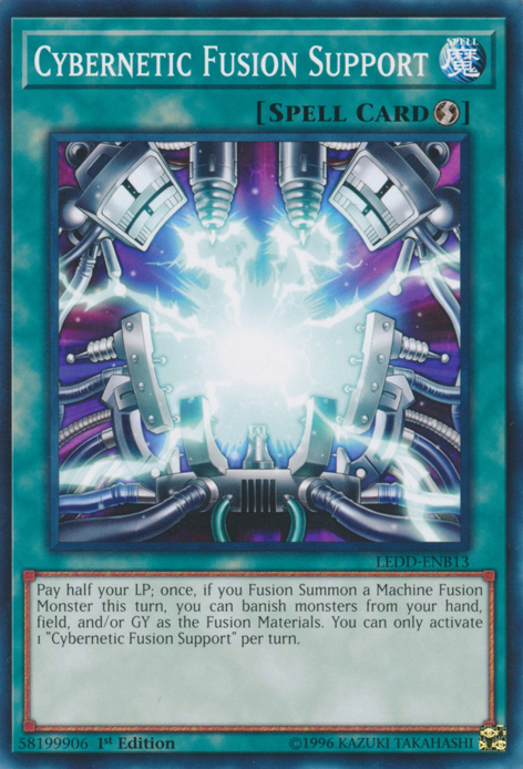 Cybernetic Fusion Support [LEDD-ENB13] Common - Duel Kingdom