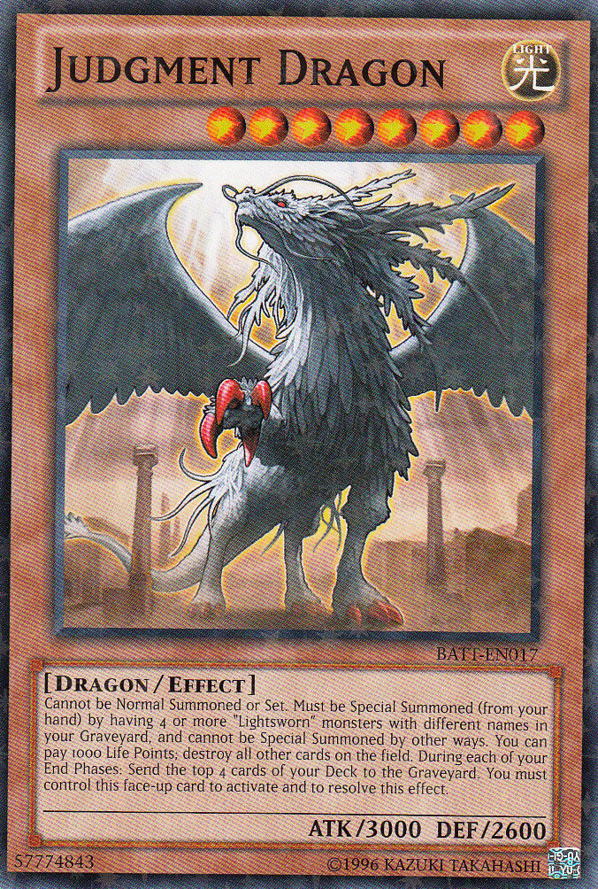 Judgment Dragon [BATT-EN017] Starfoil Rare - Duel Kingdom
