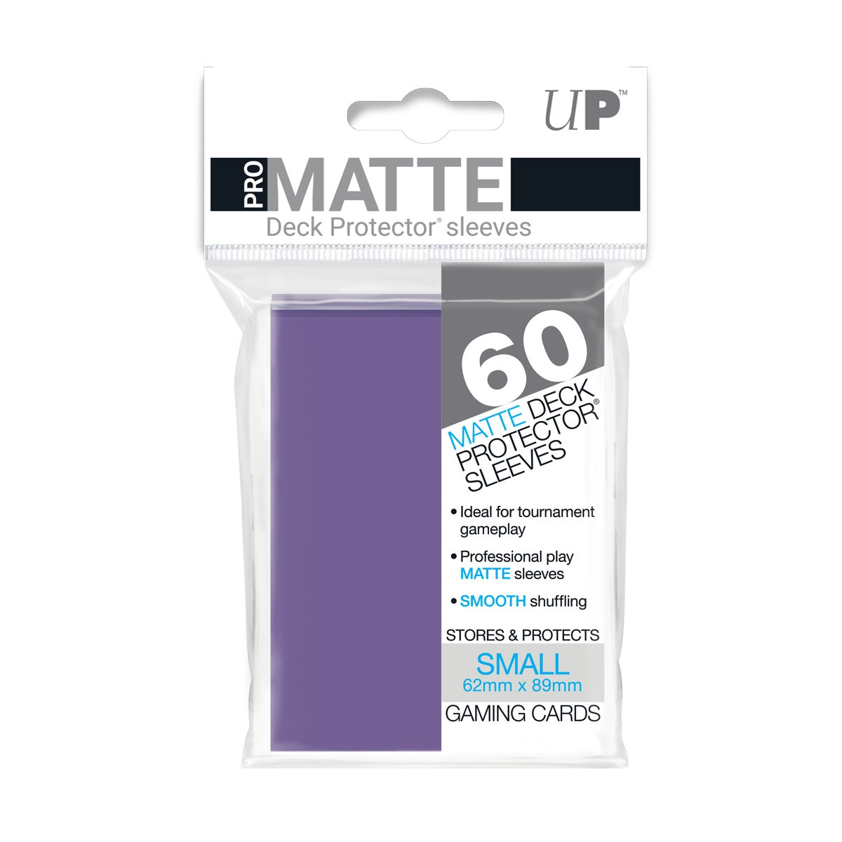60ct Pro-Matte Purple Small Deck Protectors - Duel Kingdom