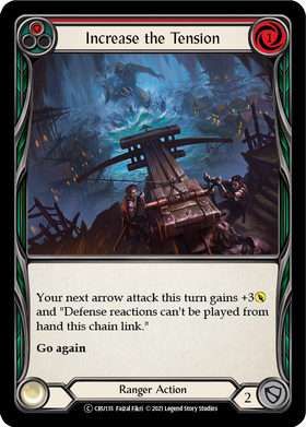 Increase the Tension (Red) [CRU135] Unlimited Normal - Duel Kingdom