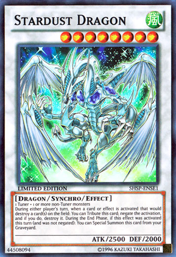 Stardust Dragon [SHSP-ENSE1] Super Rare - Duel Kingdom