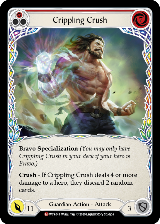 Crippling Crush [WTR043] Unlimited Normal - Duel Kingdom