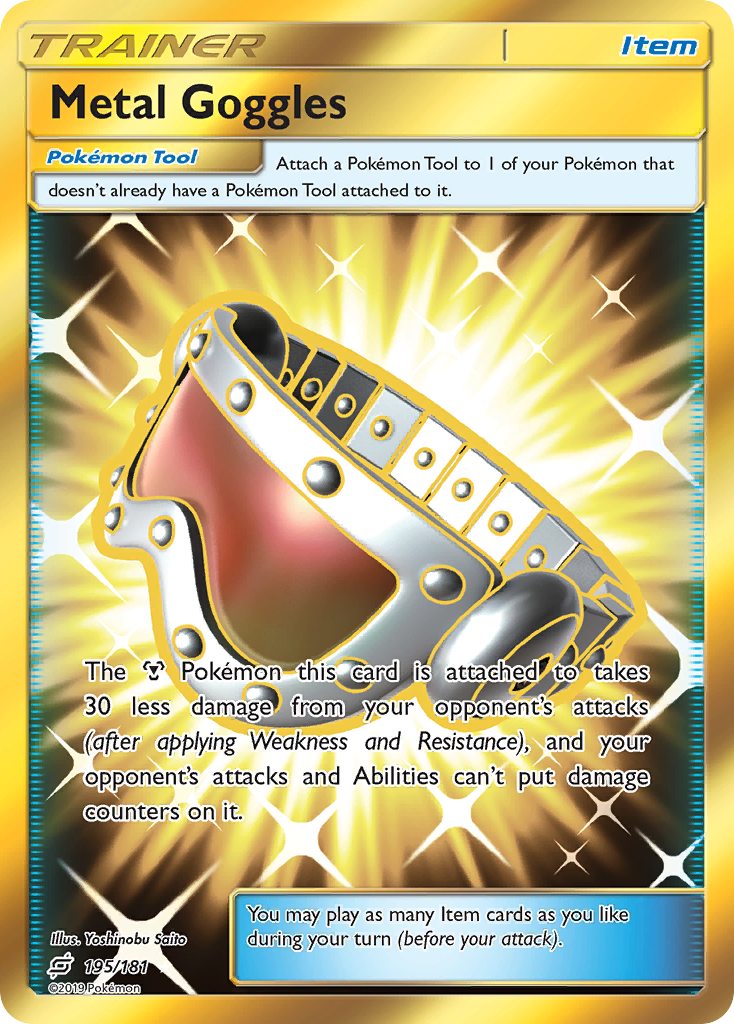 Metal Goggles (195/181) [Sun & Moon: Team Up] - Duel Kingdom