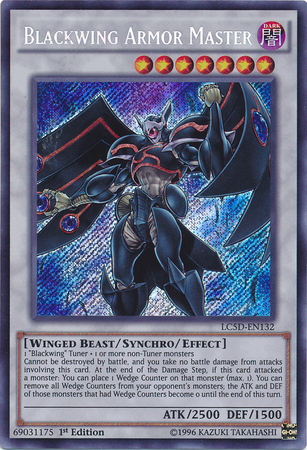 Blackwing Armor Master [LC5D-EN132] Secret Rare - Duel Kingdom