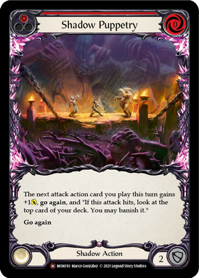 Shadow Puppetry (Rainbow Foil) [U-MON193-RF] Unlimited Rainbow Foil - Duel Kingdom