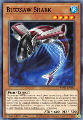 Buzzsaw Shark [MP21-EN055] Common - Duel Kingdom