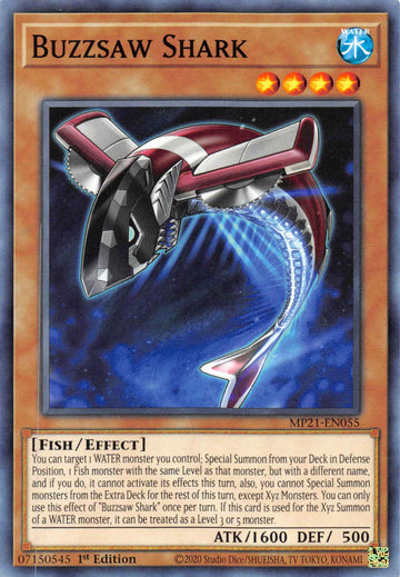 Buzzsaw Shark [MP21-EN055] Common - Duel Kingdom