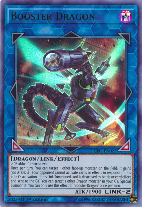 Booster Dragon [DUPO-EN025] Ultra Rare - Duel Kingdom
