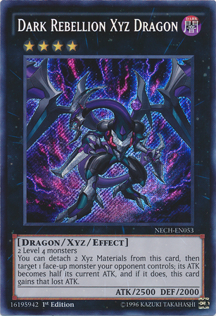 Dark Rebellion Xyz Dragon [NECH-EN053] Secret Rare - Duel Kingdom