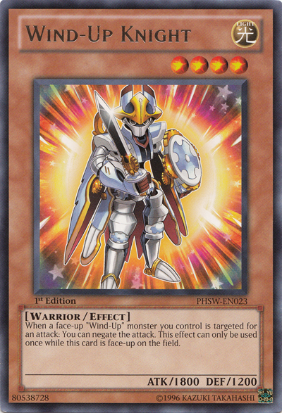 Wind-Up Knight [PHSW-EN023] Rare - Duel Kingdom