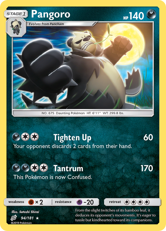 Pangoro (94/181) [Sun & Moon: Team Up] - Duel Kingdom