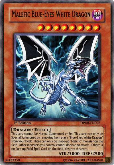 Malefic Blue-Eyes White Dragon [DPKB-EN023] Ultra Rare - Duel Kingdom