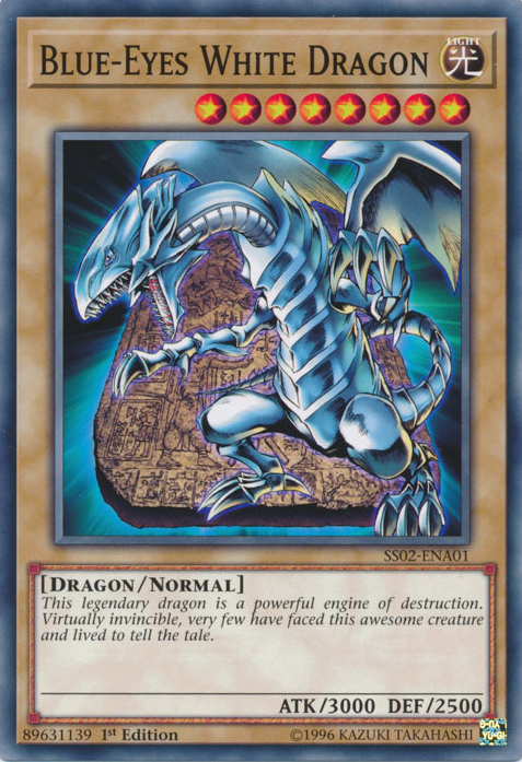Blue-Eyes White Dragon [SS02-ENA01] Common - Duel Kingdom