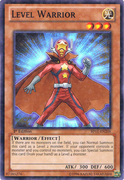 Level Warrior [BP01-EN208] Starfoil Rare - Duel Kingdom