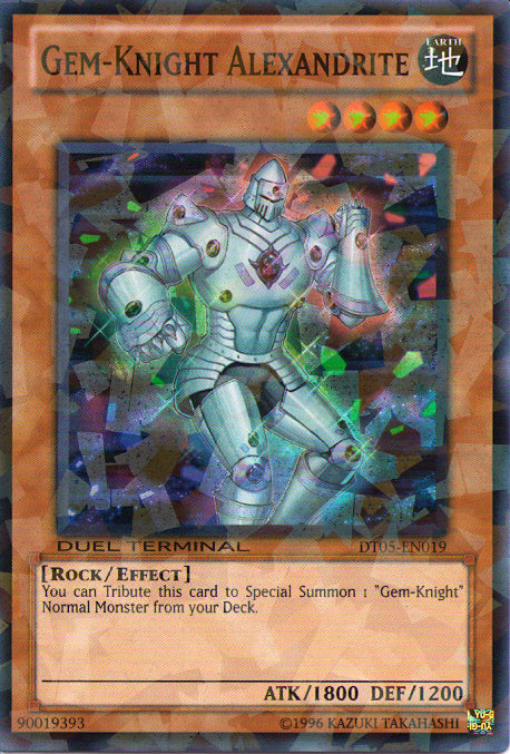 Gem-Knight Alexandrite [DT05-EN019] Super Rare - Duel Kingdom